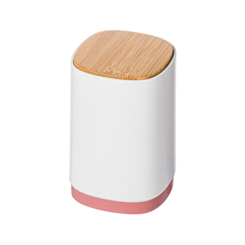 Japanese-style toothpick box, household automatic push-type pop-up compartment cotton swab floss box toothpick jar toothpick tube light luxury