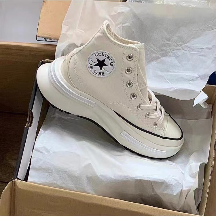 Ins trendy new high-top canvas shoes muf...