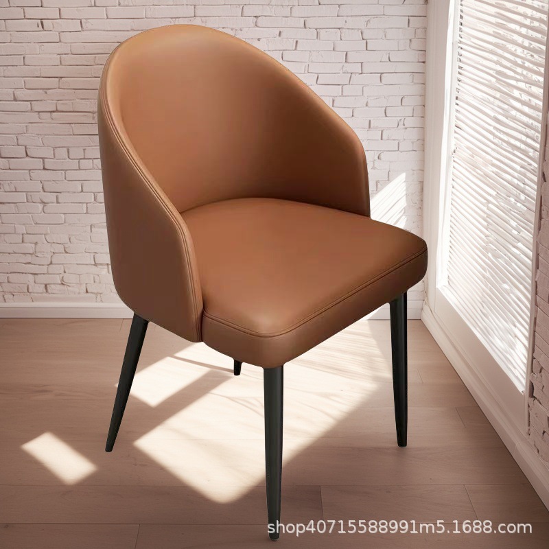 Silla de comedor de sala de estar moderna y simple, sala de estar de comedor de sala de estar, sala de comedor