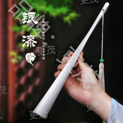 *%防身武器扇子功夫折扇钛合金全纯金属铁男款十寸折叠机械感太极