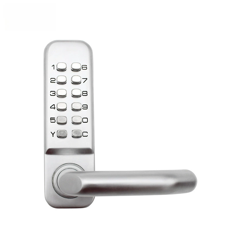 乐朗 Hardware second -generation digital button mechanical password lock courtyard rental house special digital password lock