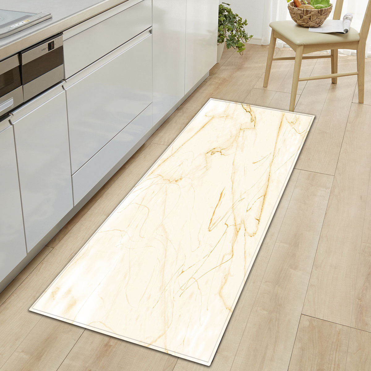 Alfombra de mármol alfombra de piso largo patrón de piedra tema estera de la puerta deseo suministro transfronterizo Amazon eBay en la entrega de existencias