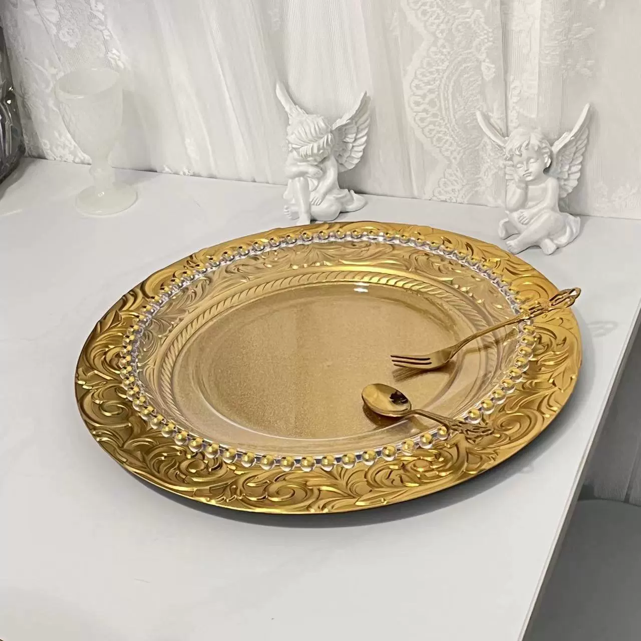 Прозрачная аэрозольная краска для отеля, пластиковое круглое художественное украшение