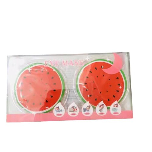 Summer gel fruit ice pack eye mask fresh student eye protection decompression watermelon lemon sleep ice eye mask