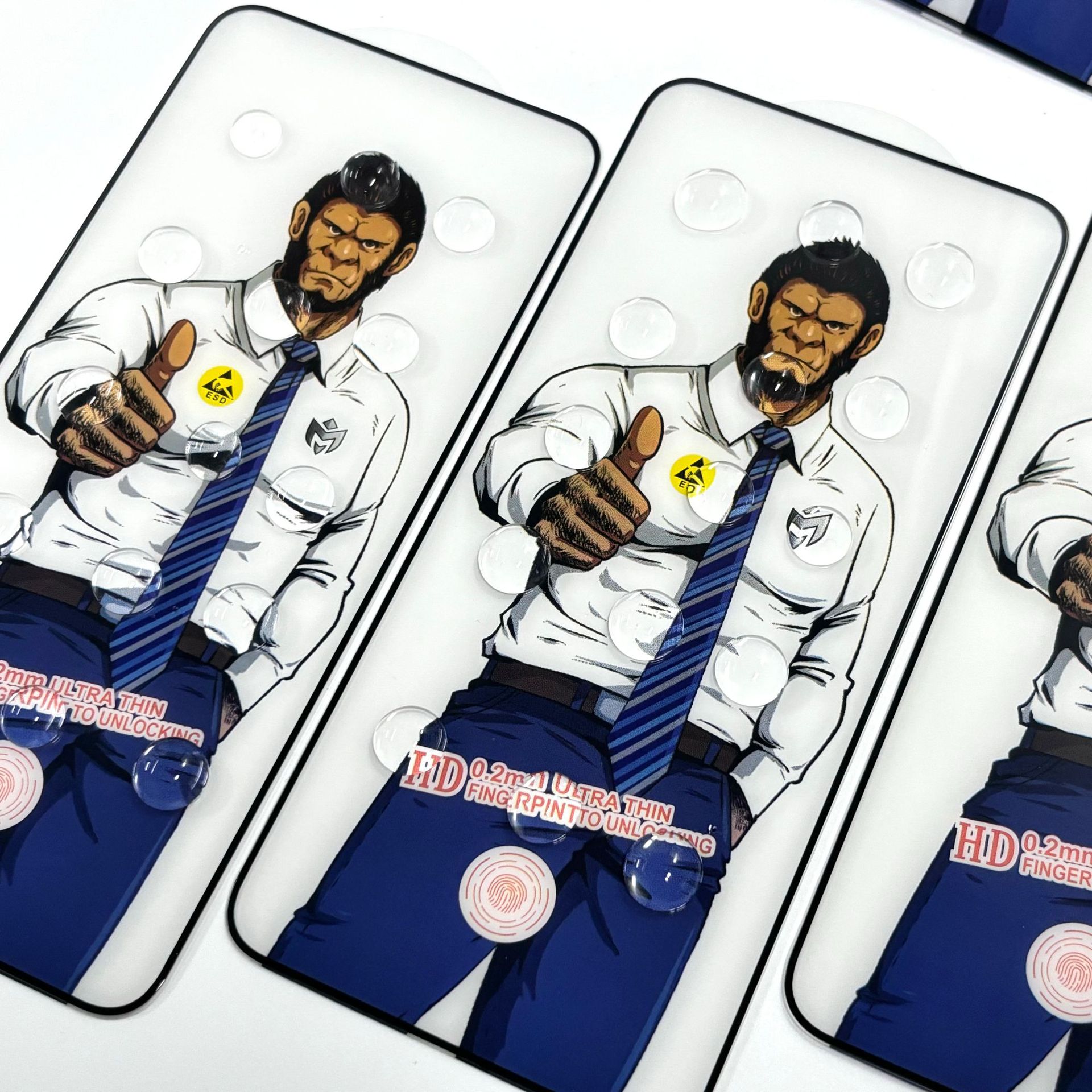 Gorila película endurecida para Xiaomi 17 especial ultra clara huellas dactilares desbloqueo 15 polvo ultra delgado 13 pantalla completa desbloqueo segundos