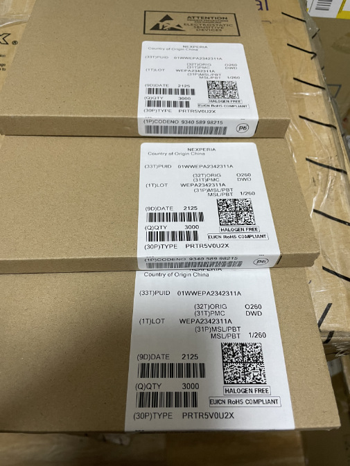 PRTR5V0U2X,215 丝印WR1 SOT-143 5.5V 贴片ESD二极管 原装现货