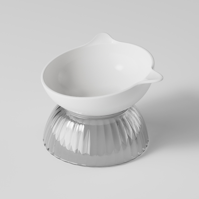 Tazón de gato de cerámica tazón de comida para gatos tazón oblicuo tazón de comida tazón de arroz tazón de gato tazón de perro Copa no es fácil de derribar suministros para mascotas