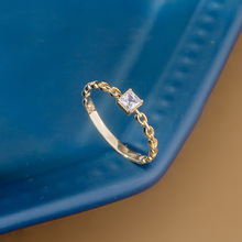 14K���ָŮС�����ٴ�ʳָ�������ʯ���ƽ��鱦����30668