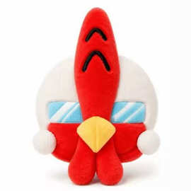 跨境新品Rooster Fighter plush鸡志动画周边毛绒公仔玩偶