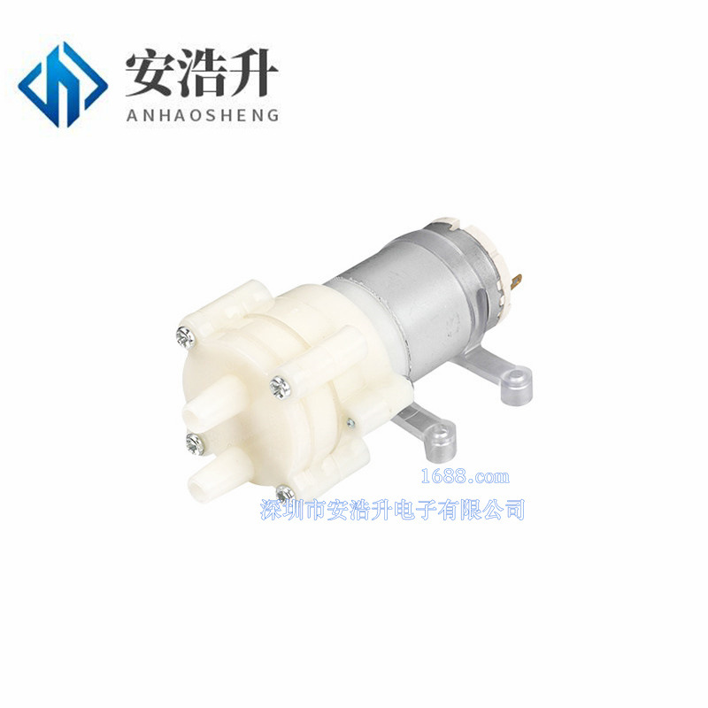 R385 R365直流隔膜泵泡茶机6-12v 微型小抽水泵笔记本水冷 鱼缸泵