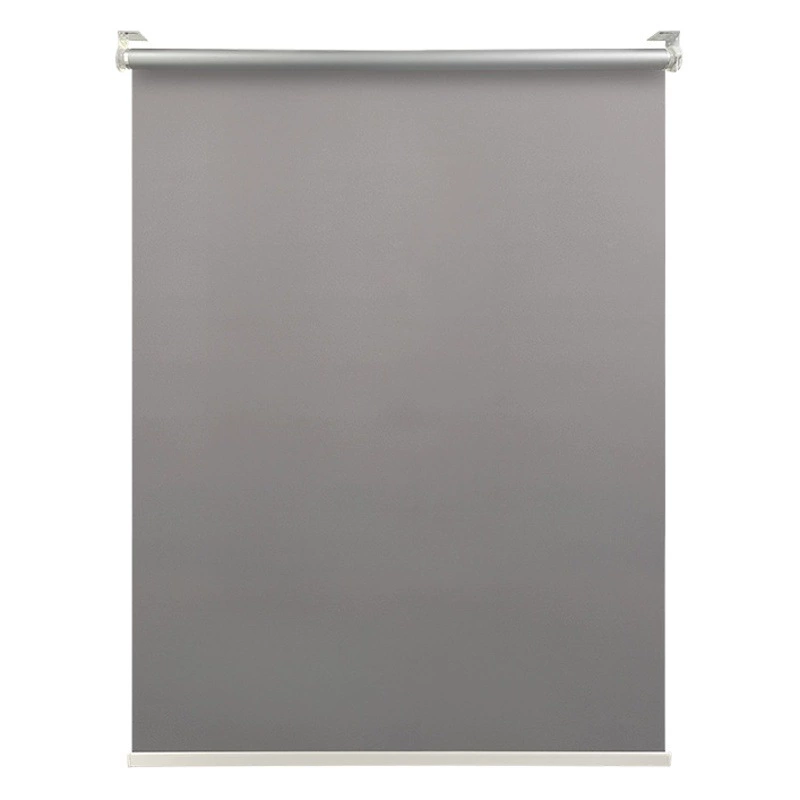 Офисные рулонные шторы для затемнения могут быть установлены без пробивки солнцезащитной изоляции с рисунком IOGO, ручное подъемное рулонное окно