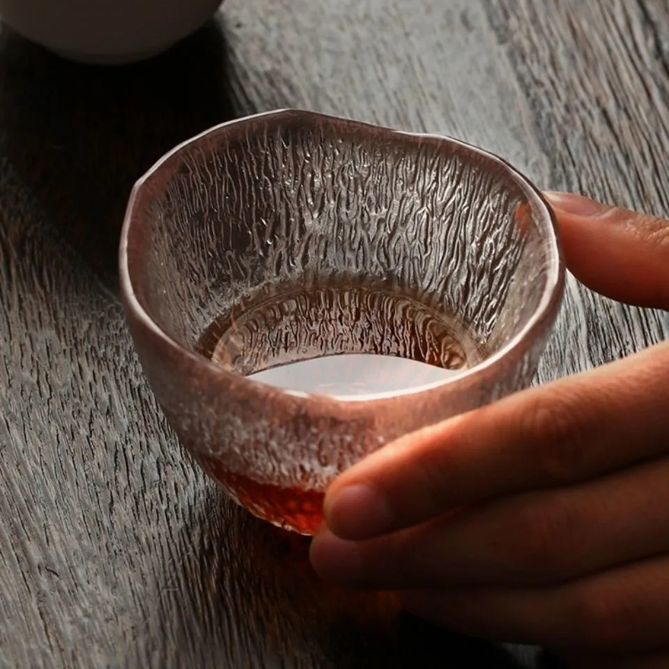 Big tea cup, Japanese glass wineglass