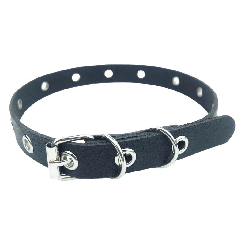 Юнья Ян Ми тот же Харадзюку европейский и американский панк с плоской пряжкой кожаный ремешок колье воротник ключицы ожерелье