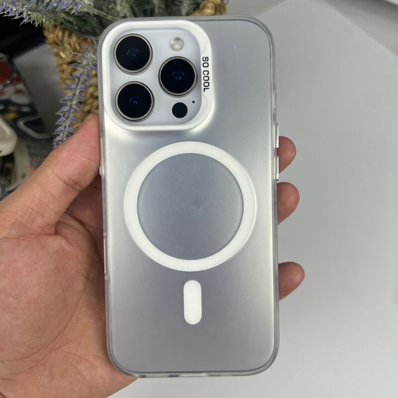 IMD 磁気カラーシルバー携帯電話ケースは、写真でカスタマイズされ、Apple Android 携帯電話保護カバー POD 越境配送に適しています|undefined