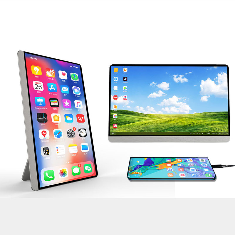 16.1 inch portable monitor comes with stand IPS computer mobile phone wireless screen Switch/PS5 connection