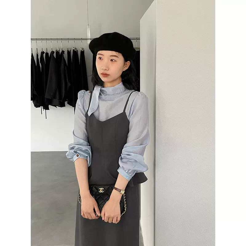 江左 韩系高级感穿搭洋气2025设计感小众显瘦秋季套装女装6336