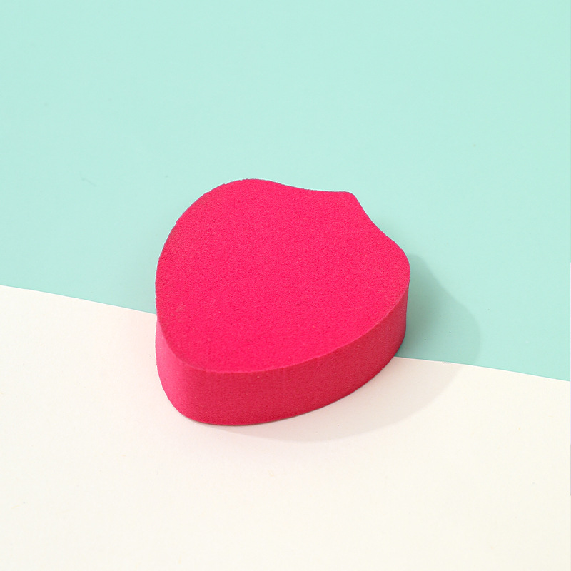 Polvo plano de fruta personalizado flote suave no comer polvo en el agua para aumentar el maquillaje esponja cojín de aire herramientas de maquillaje al por mayor