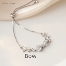 Klassischer Sterlingsilber Moissanit Diamant Partnerring Set_voghion.com