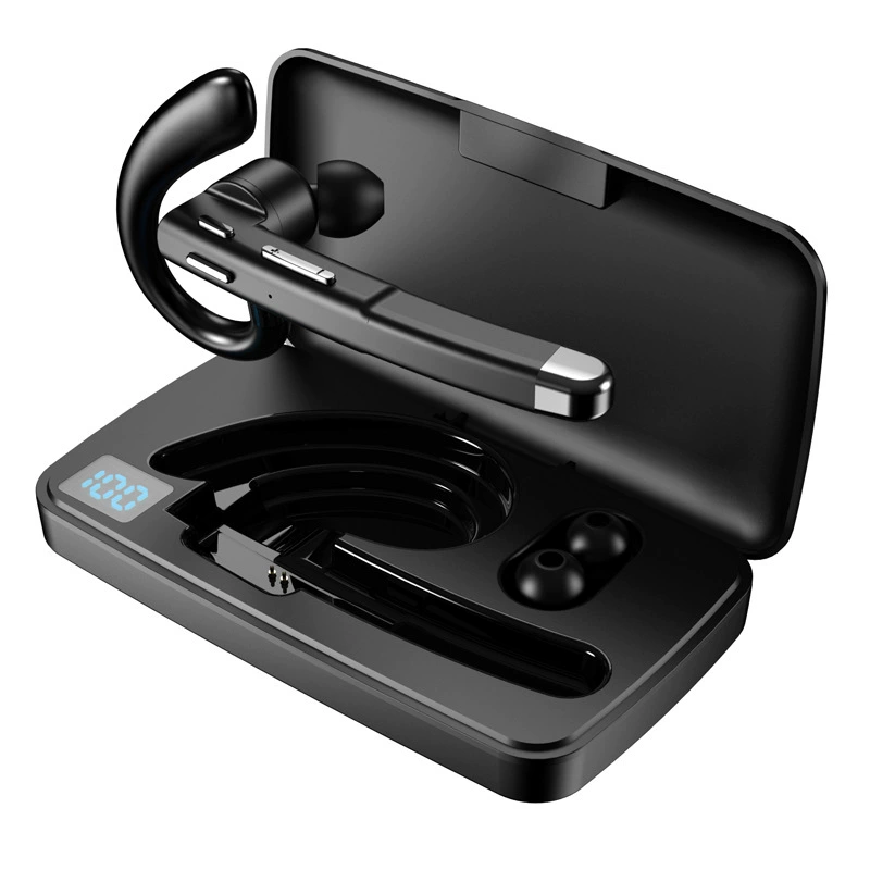 Беспроводные наушники Bluetooth yyk520 второго поколения для деловых звонков наушники-вкладыши тип наушников перекрестного бичевого товара новый высококачественный цифровой дисплей склад