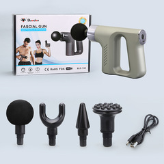 Blueidea 筋膜銃筋弛緩マッサージャー電動ホームフィットネスポケットネックマスク銃マッサージ器具