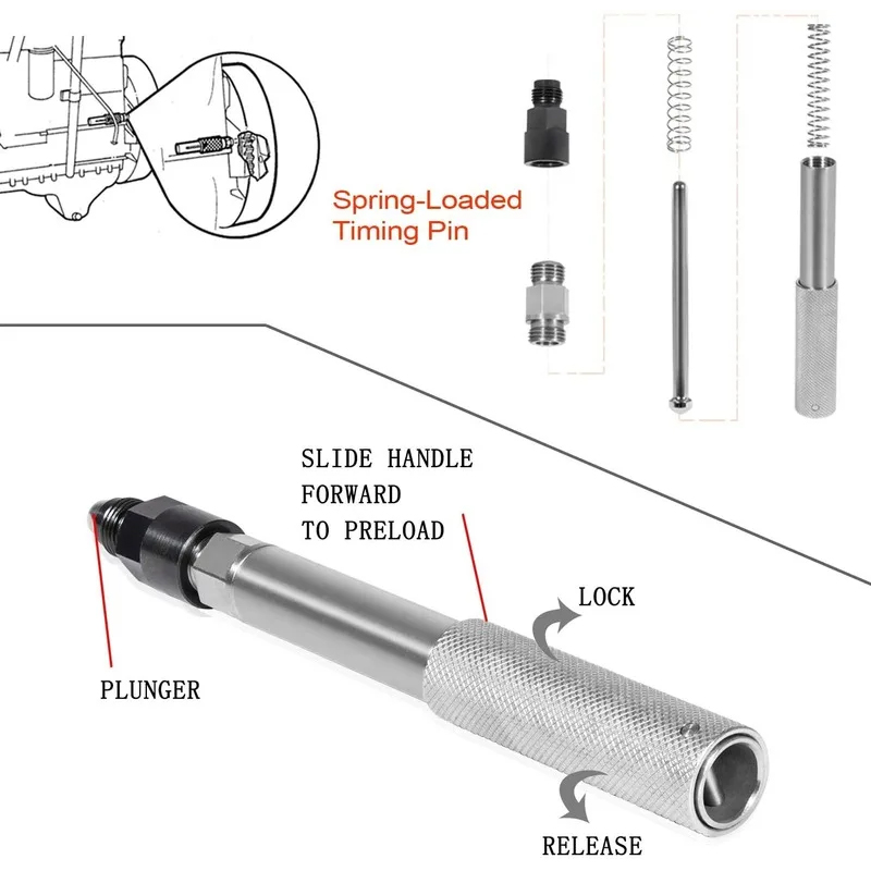 适用卡特3406E C-15 C-16 9U-7227喷油器正时盘车维修工具喷油嘴