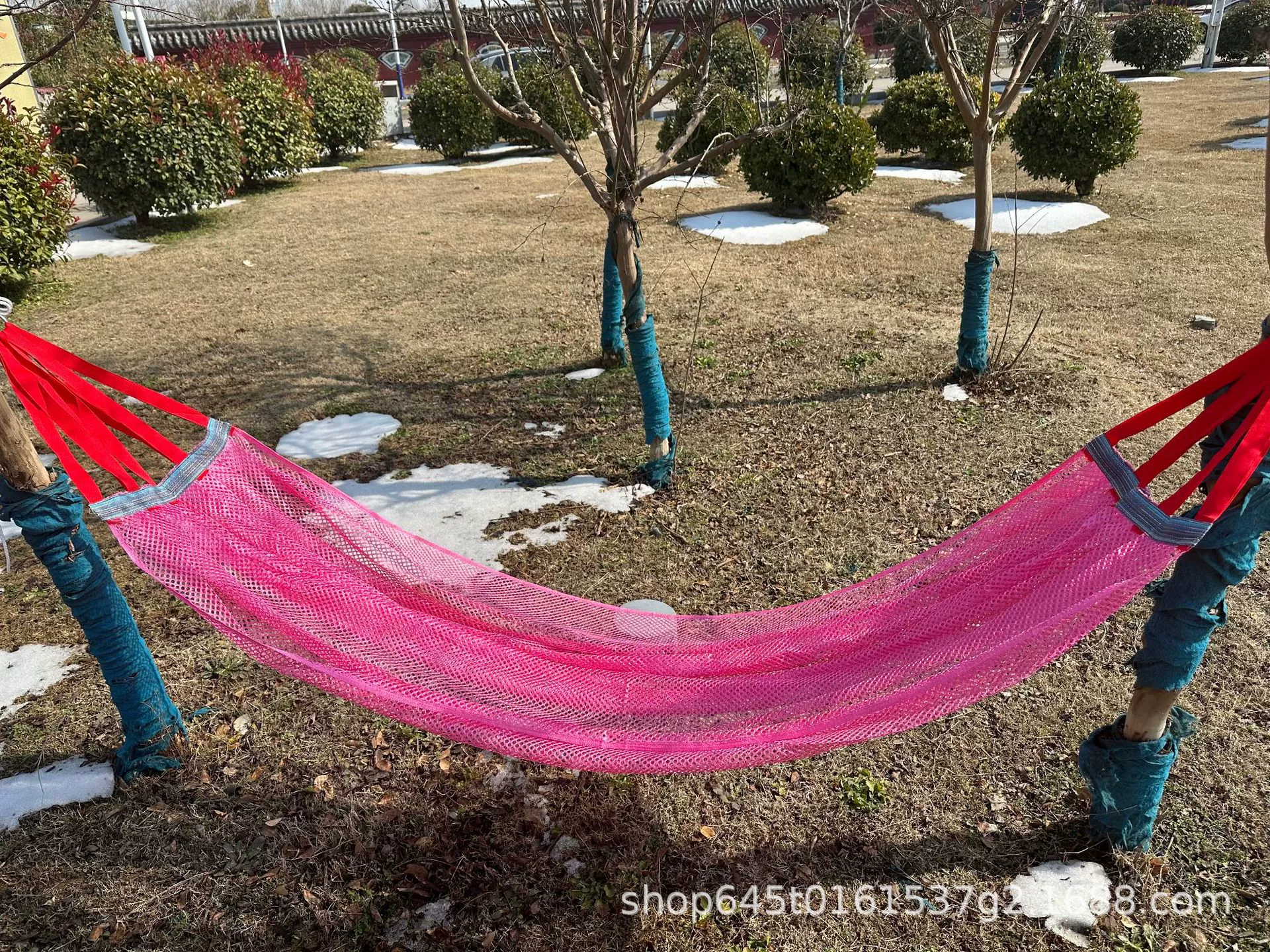 Travel silk street swings for double, increased thickness, anti-rollover