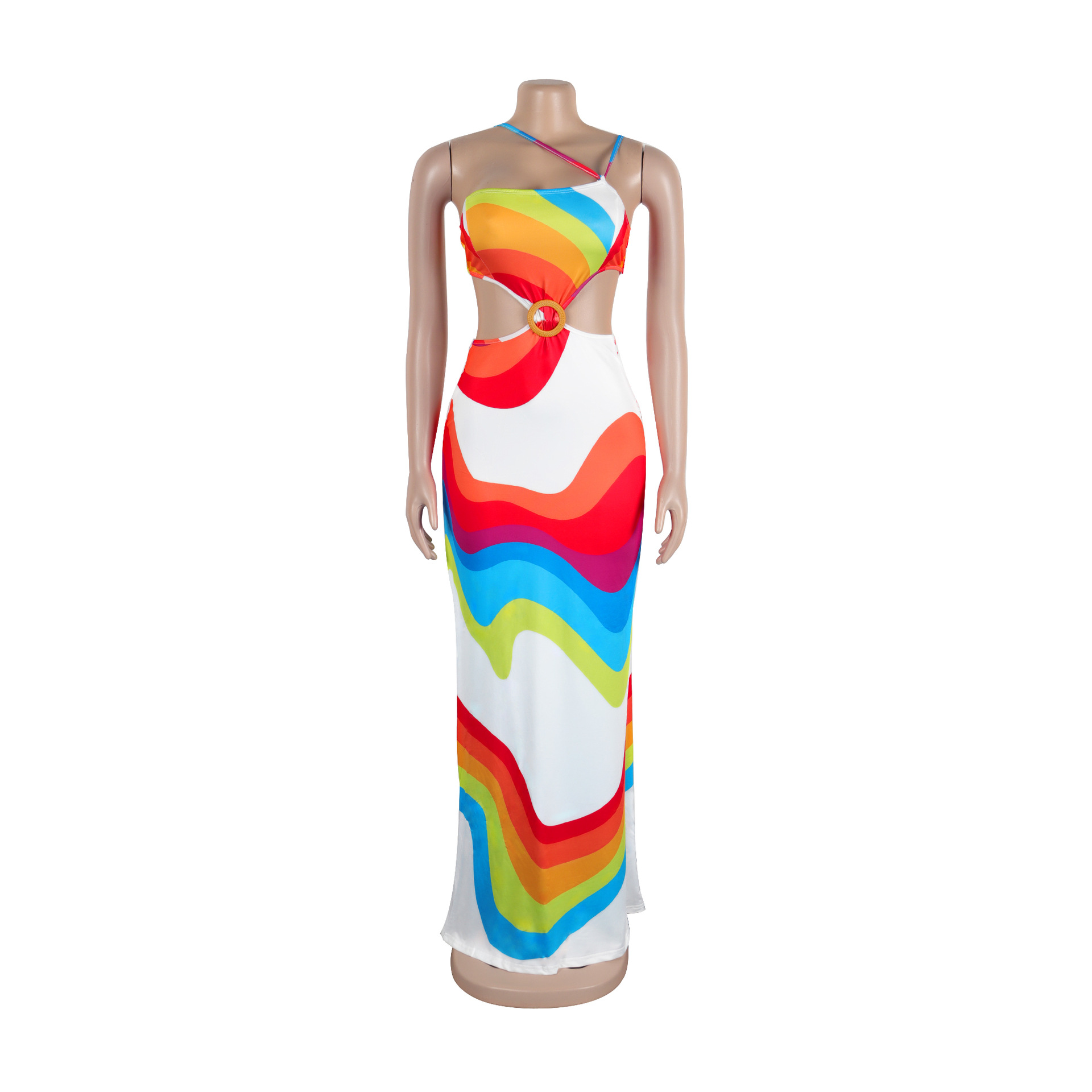 427g Weight Maxi Long Dress Dress Length Type Sleeveless Sleeve Length Two Piece Dress Dresses Type Polyester Fabric Type High Waist Waist Line Holiday Occasion Strap Neckline Slim Fit Type Color Block Pattern Summer Season Women's Gender Streetwear Style Wholesale Women's Streetwear Color Block Holiday Strap Sleeveless Two Piece Dress 44