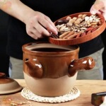 传统老式熬药煎药砂锅养生药壶耐高温明火燃气土陶煎药煲养生煲