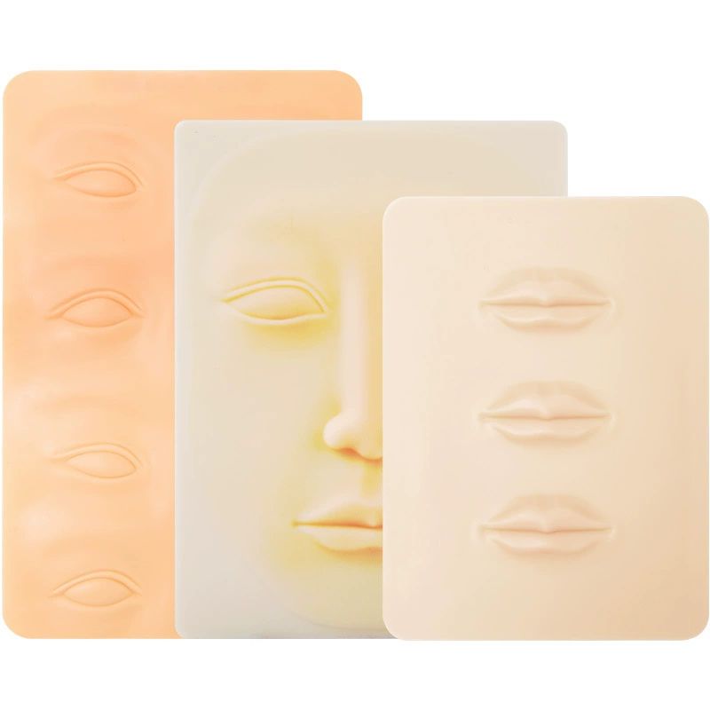 Silicone realistic skin for tattoo practice for beginners, improves lip shape