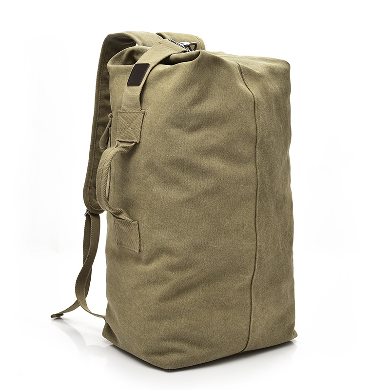 Canvas Travel Bag - Khaki
