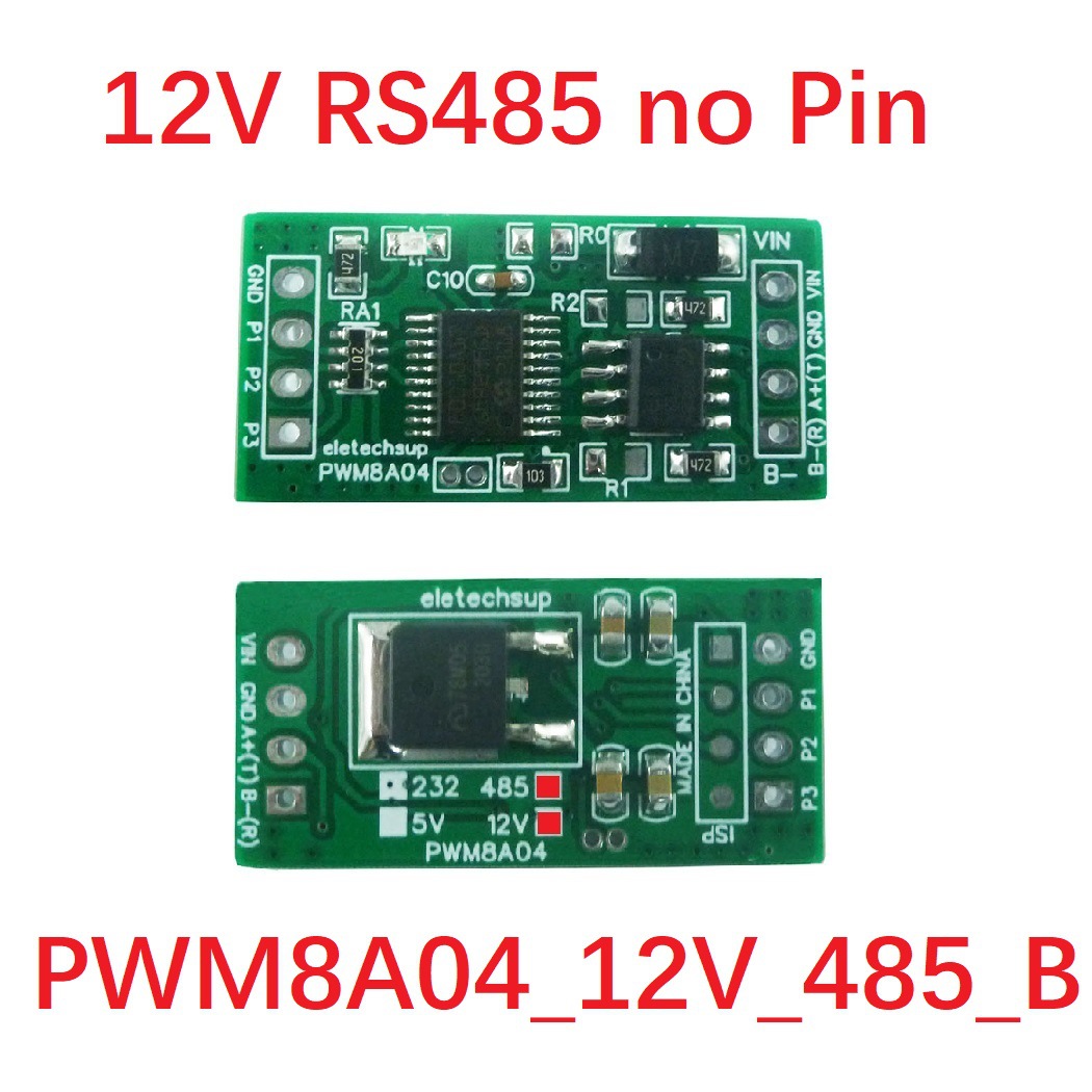 12V RS485 no Pin