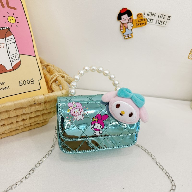 Bolsas infantiles lindas princesas de dibujos animados bolsas de mano niñas extranjeras bolsas de hombro para niños accesorios de cambio