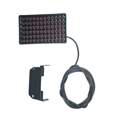 Suitable for modification of rear spoiler knife rear lip RS pilot light M3M4 high density lamp beads high quality F1 brake light (Big Surrounded) - red-lamp-beads