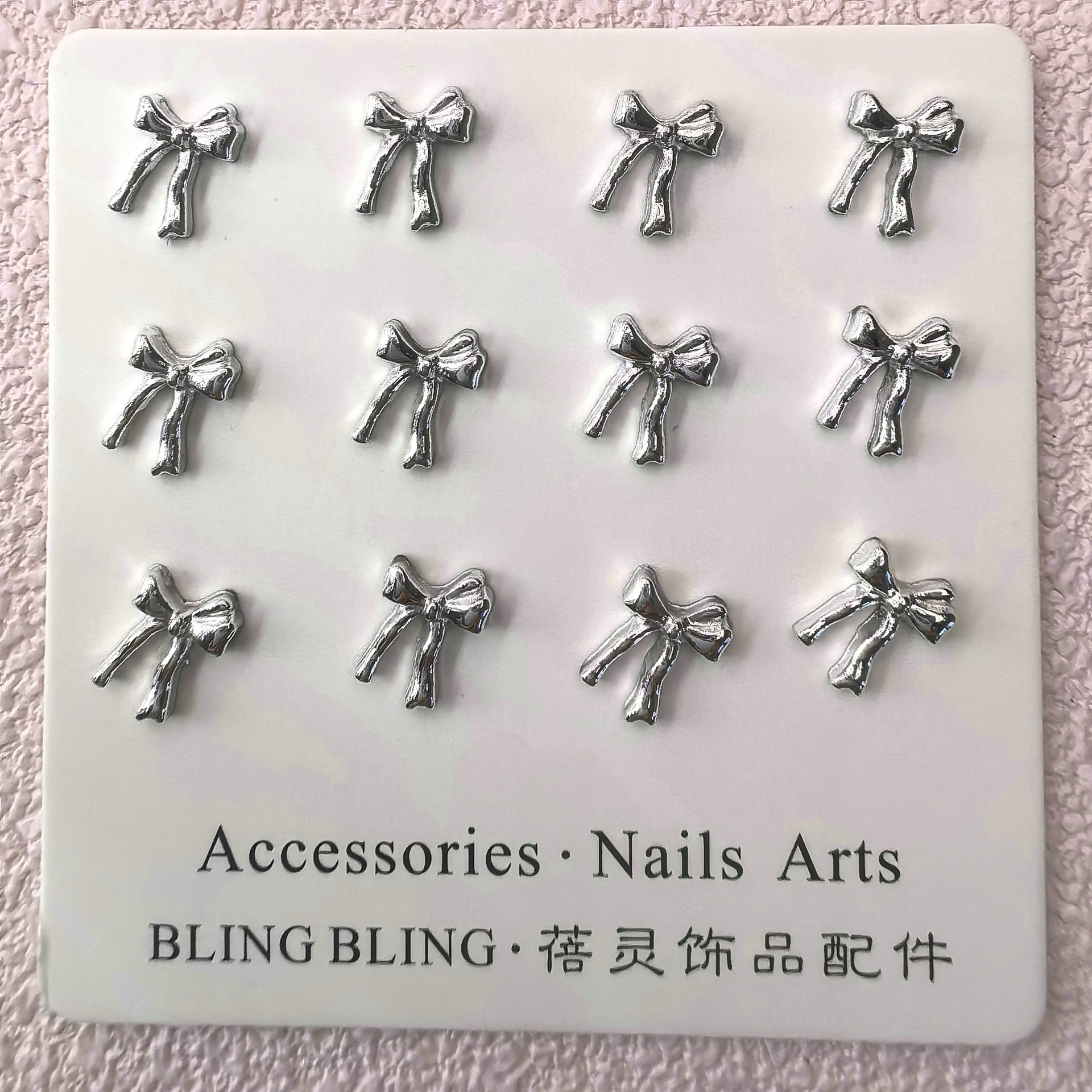 银色美甲饰品树脂配件 树脂饰品配件 饰品配件批发哪里有 00