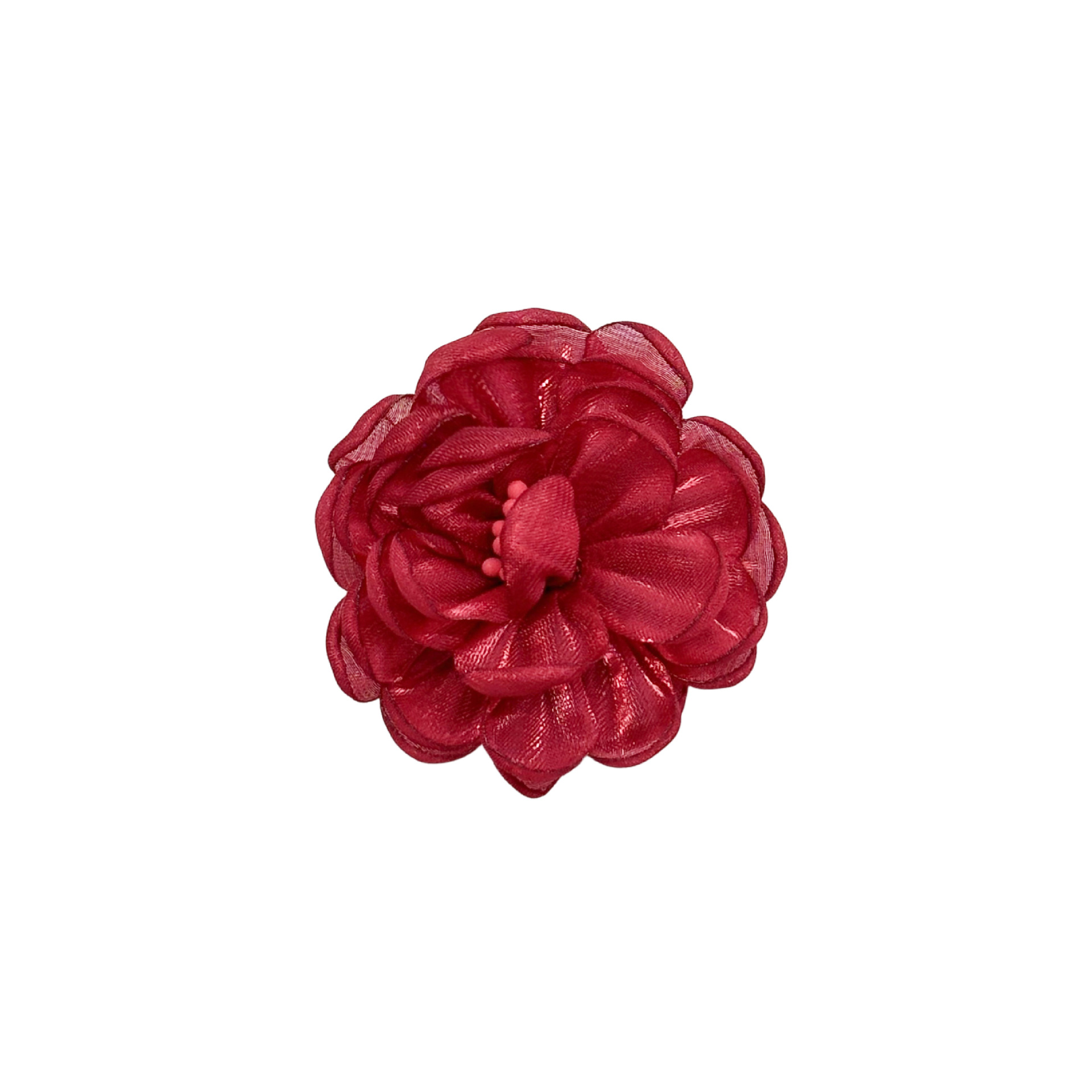 5 flores de tela de perla hermosa moda estereoscópica en blanco y negro accesorios de la habitación de tela pegada ropa bolsa accesorios para el cabello image 9