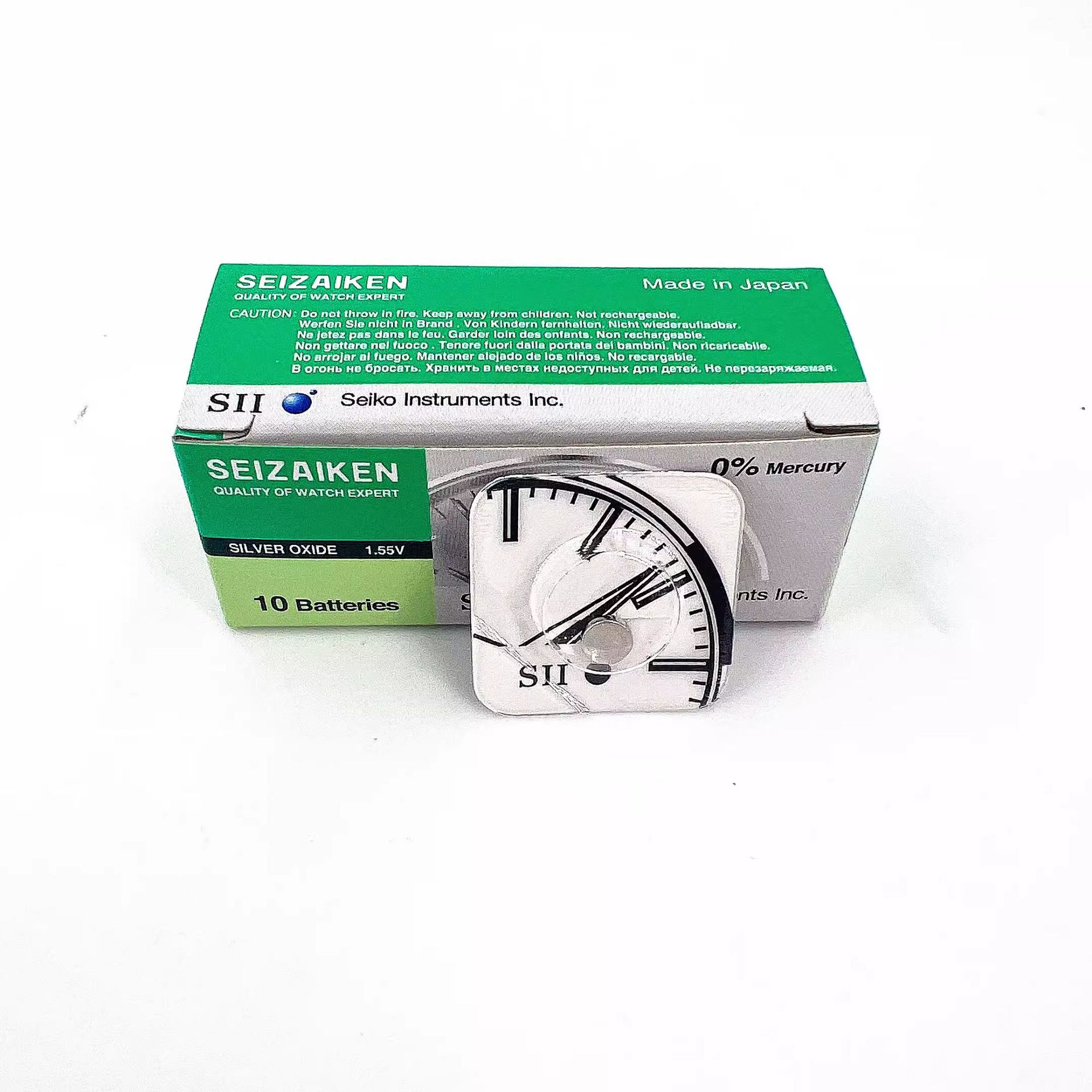 日本原装 精工SEIZAIKEN 337 SR416SW 手表纽扣电池 一粒价