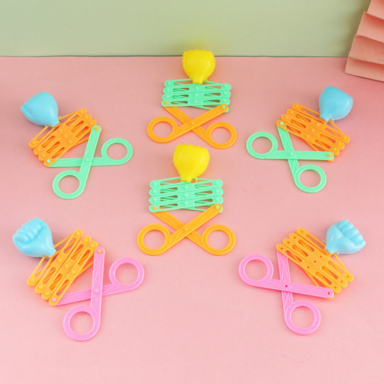 Children's Funny Toys Magic Elastic Spring Creative Telescopic Fist 80 Children's Childhood Nostalgic Gifts