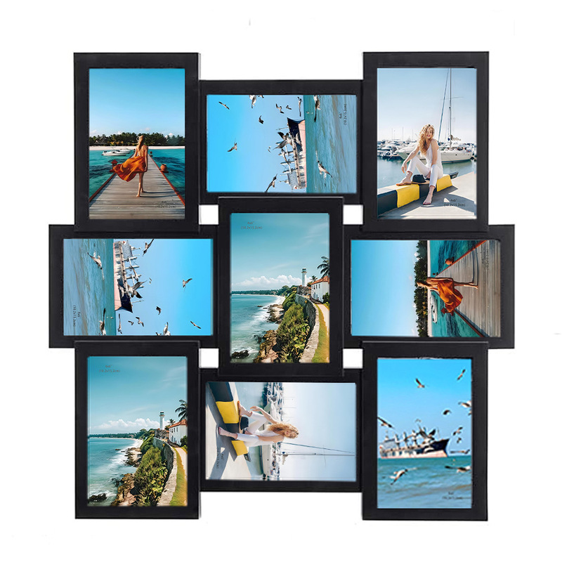 Cross-Border 4X6 Collage Photo Frame Wall Decoration Photo Frame Assembly Combination Photo Frame Set Handmade DIY Photo Frame Cross-Border 4X6 Collage Photo Frame Wall Decoration Photo Frame Assembly Combination Photo Frame Set Handmade DIY Photo Frame