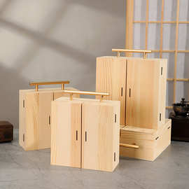 伴手礼品空盒端午中秋节送礼订婚伴娘生日满月乔迁包装盒子国潮风