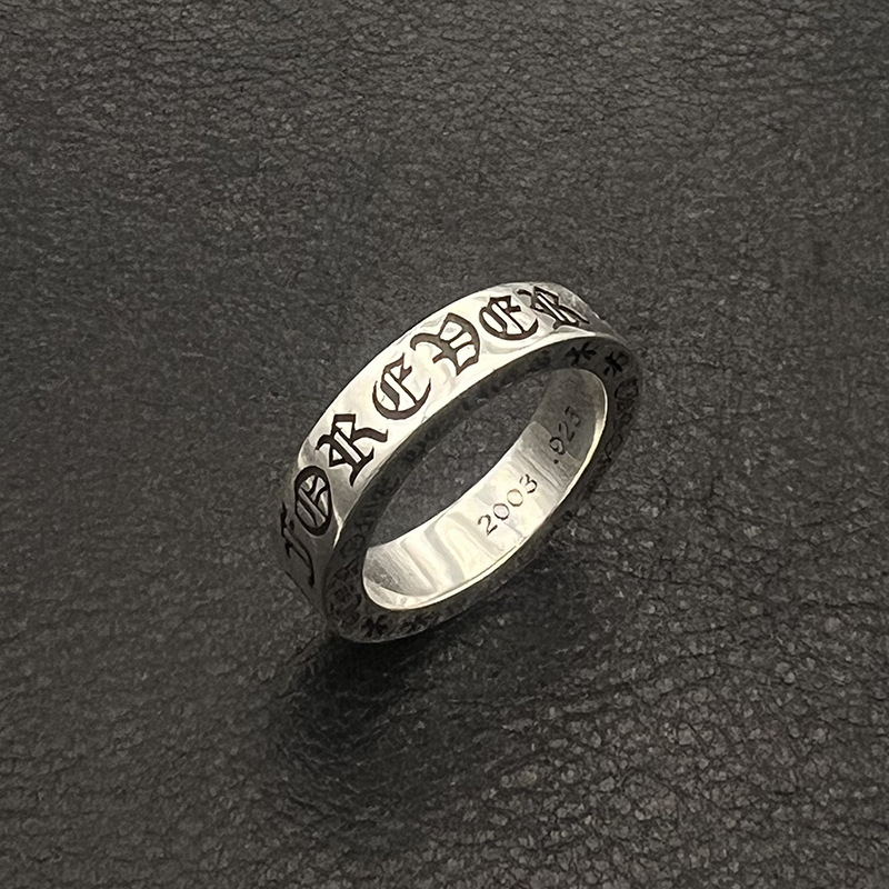 Chrome Hearts Forever Ring Silver