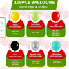 Multicoloured balloon, evening dress, decorations, set, layout, suitable for import, 18inch