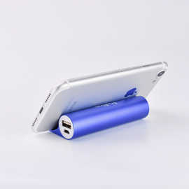 铝合金新款一节电池充电宝 金属手机支架移动电源 LOGO单节充电宝