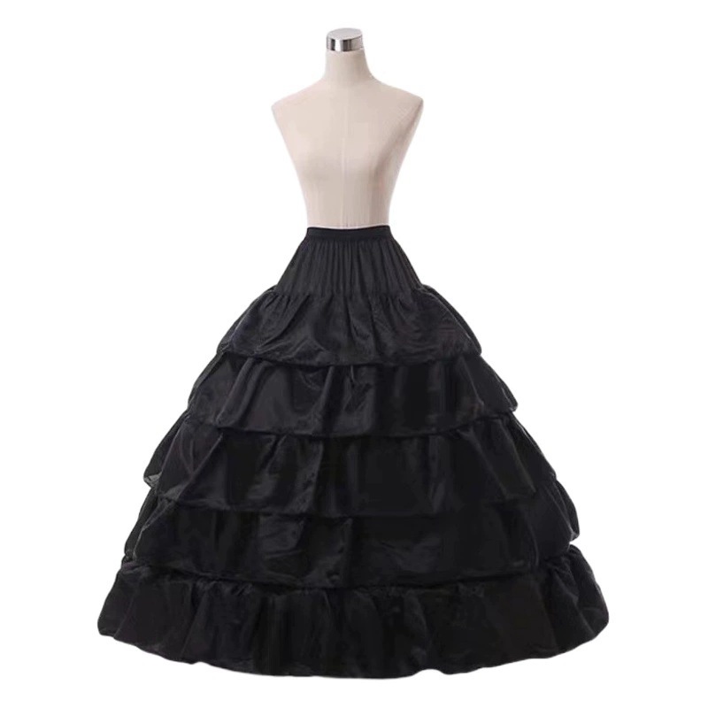 Внешняя торговля большой диаметр четыре стали пять листьев лотоса свадебное платье юбка поддержка оптовая производительность мяч 4 круга 5 лист лотоса юбка