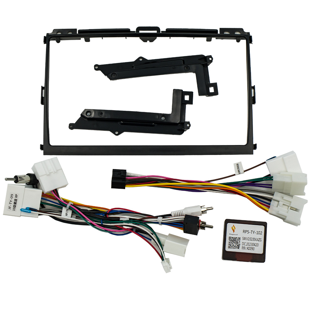 Aplicable al modelo 04-09 Toyota Prado Android navegación integrada de cuatro núcleos / ocho núcleos motor de automóvil