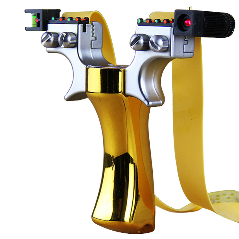 금 + 레이저 + 수평 야옹 + 고무 힘줄