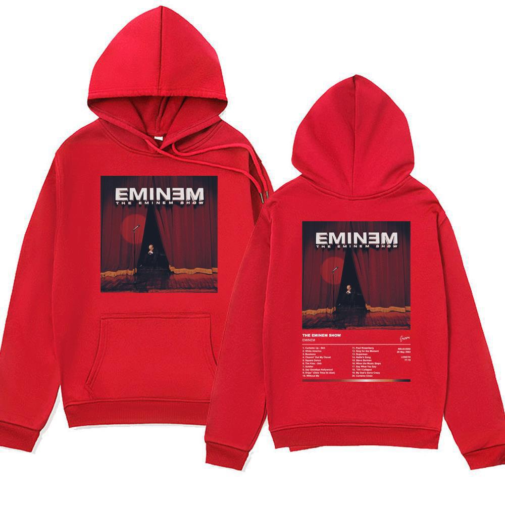 Singer Eminem Hoodie 90s Vintage Harajuku Clothing Sweatshir