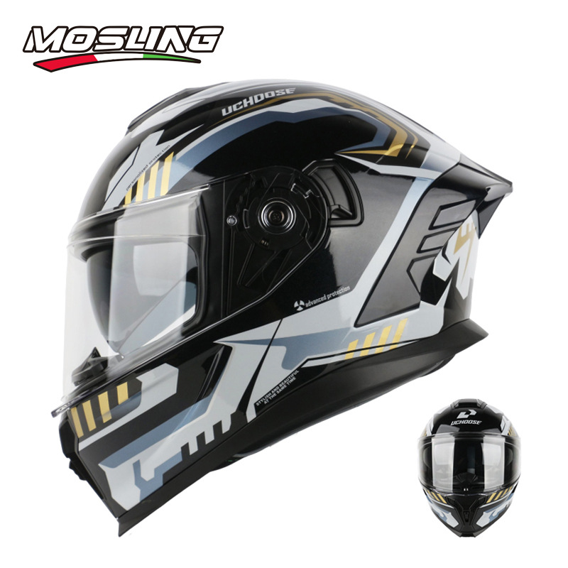 Fábrica de origen [DOT] Casco de motocicleta Jarrie Motor Co-Family Race Locomotora Casco completo cuatro temporadas para parejas generales