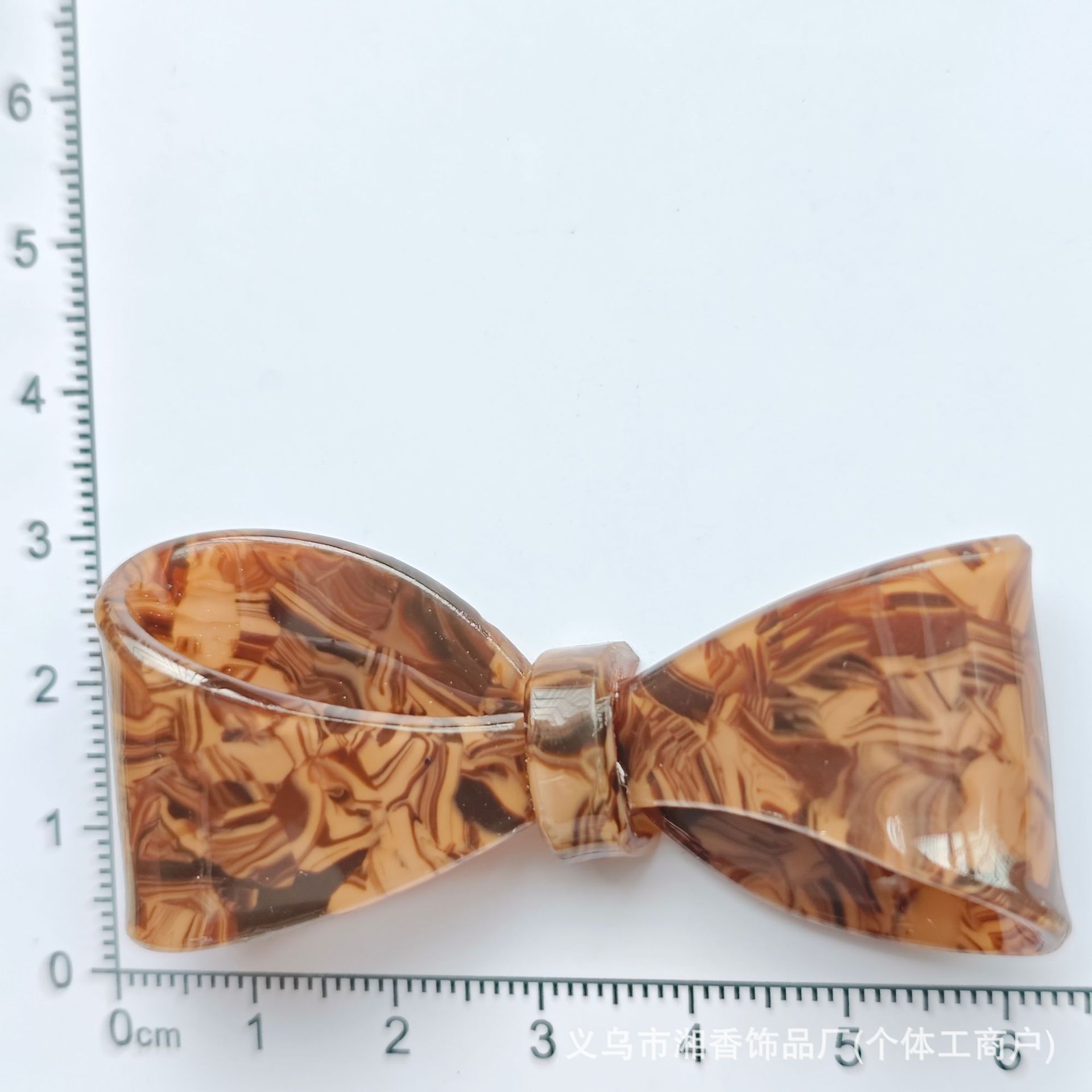 Retro de alto nivel estampado leopardo arco boca de pato clip borde acido diy accesorios de joyería image 8