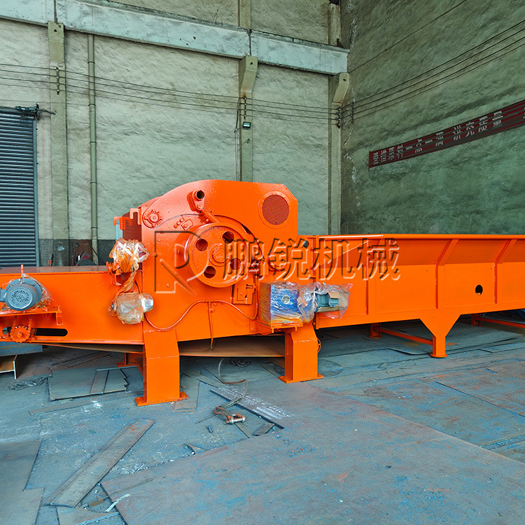 大型综合木材破碎机 壳子板竹胶板工地废旧模板破碎设备 强制进料