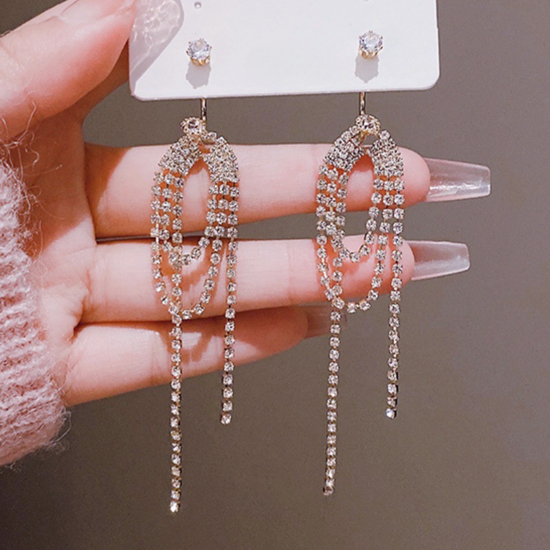 Fashionable design universal earrings, European style, trend of season